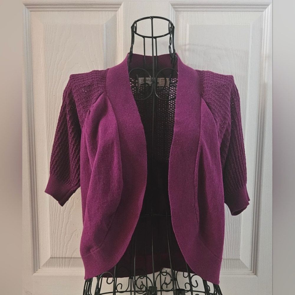 Faded Glory Cardigan Bolero Sweater
